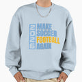 Sky Blue Sweatshirt - Casual Everyday Wear for Adults - T-Shirt, Sweatshirt, Hoodie