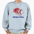 Football Rocks Sweatshirt - Aesthetic Graphic Unisex - T-Shirt, Sweatshirt, Hoodie