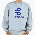 Efootball Blue Sweatshirt - Aesthetic Graphic Men Women - T-Shirt, Sweatshirt, Hoodie