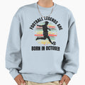 Football Legends Born October Sweatshirt - Custom Art Print for Adults - T-Shirt, Sweatshirt, Hoodie