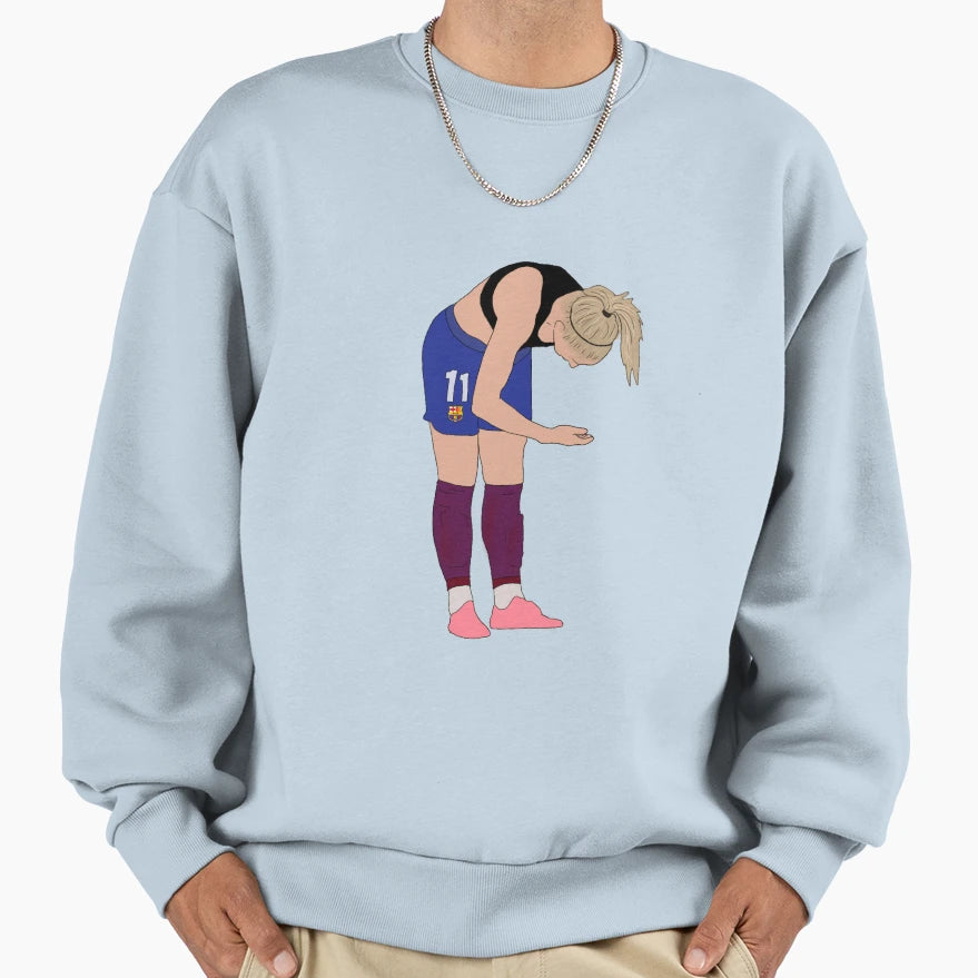 Alexia Putellas Bow Uwcl Final Sweatshirt - Streetwear Style Unisex - T-Shirt, Sweatshirt, Hoodie