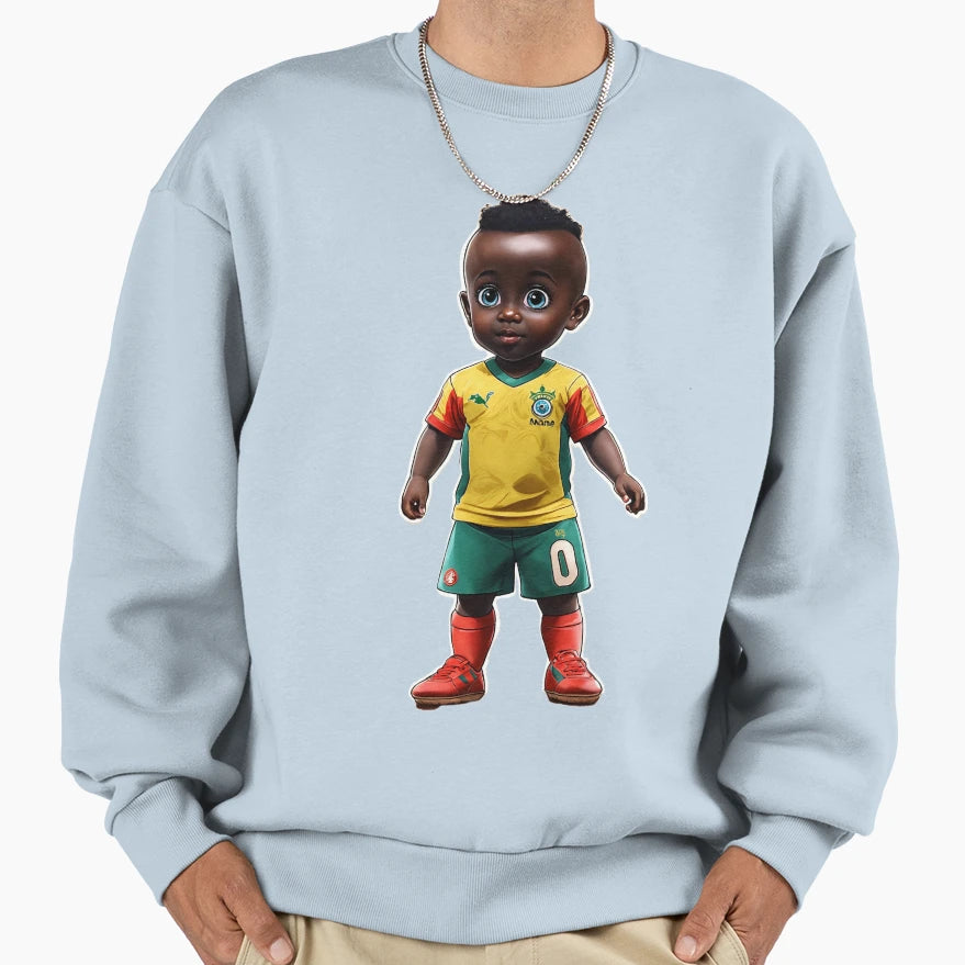 Baller 03 Soccer Fan Sweatshirt - Custom Art Print for Adults - T-Shirt, Sweatshirt, Hoodie