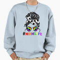 Mom Life Soccer Lover Mothers Day Sweatshirt - Graphic Print Men Women - T-Shirt, Sweatshirt, Hoodie