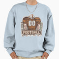 00 Football Rocks Orange Team Sweatshirt - Unique Graphic for Adults - T-Shirt, Sweatshirt, Hoodie