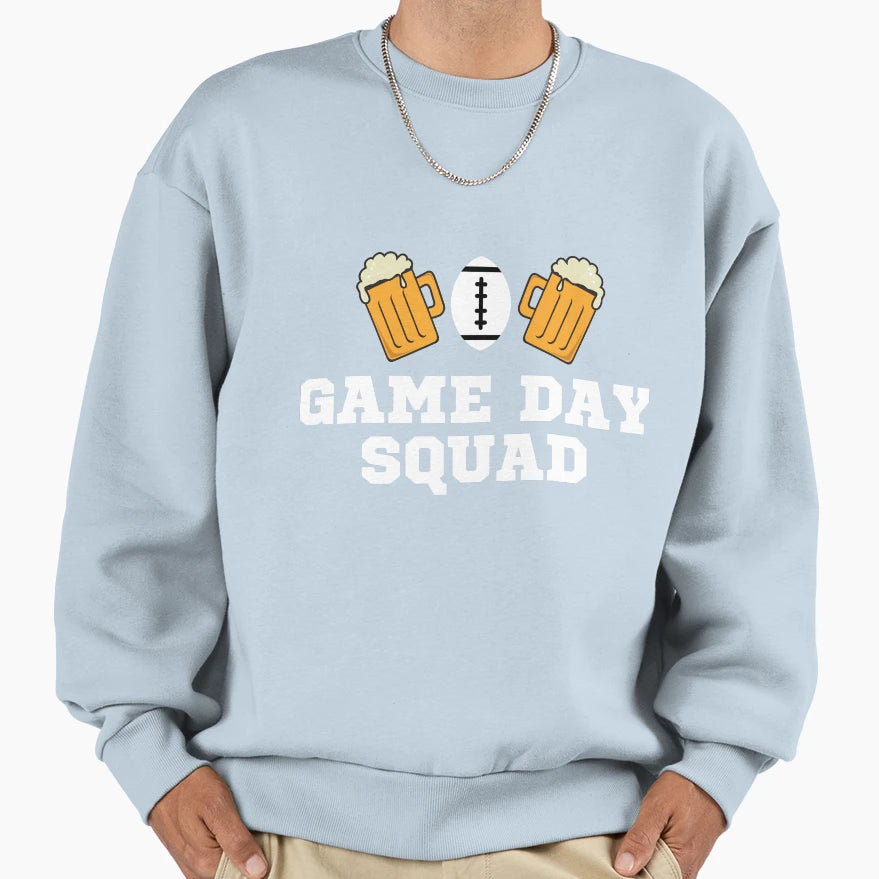 Game Day Squad Sweatshirt - Unique Graphic Men Women - T-Shirt, Sweatshirt, Hoodie