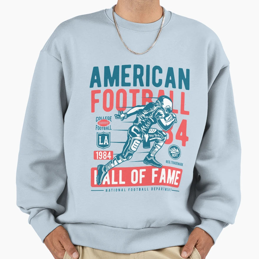 American Football Sweatshirt - Streetwear Style Unisex - T-Shirt, Sweatshirt, Hoodie