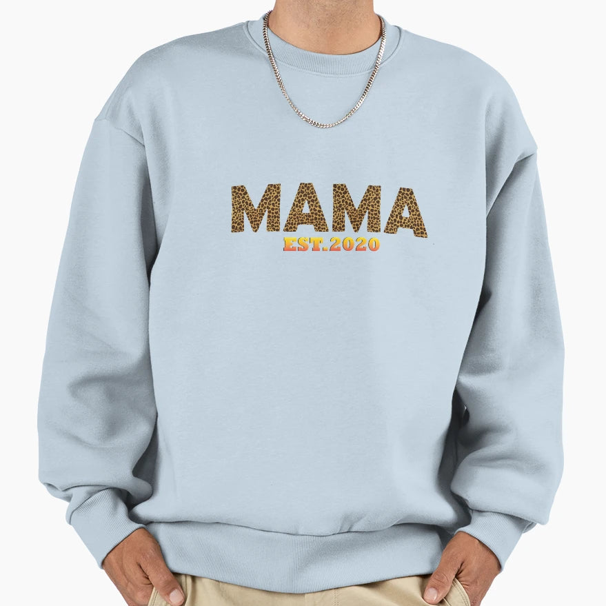 Leopard Mama 2020 Sweatshirt - Custom Art Print Unisex - T-Shirt, Sweatshirt, Hoodie