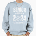 Epic Seniors Unleashing Greatness 2024 Sweatshirt - Custom Art Print Unisex - T-Shirt, Sweatshirt, Hoodie