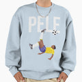 Bicycle Kick Pele Soccer Sweatshirt - Aesthetic Graphic for Adults - T-Shirt, Sweatshirt, Hoodie