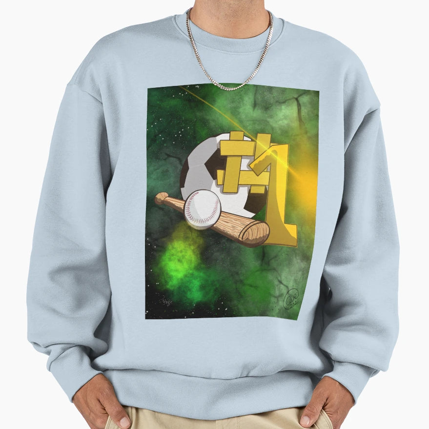 Sports Champion Theme Sweatshirt - Custom Art Print Unisex - T-Shirt, Sweatshirt, Hoodie