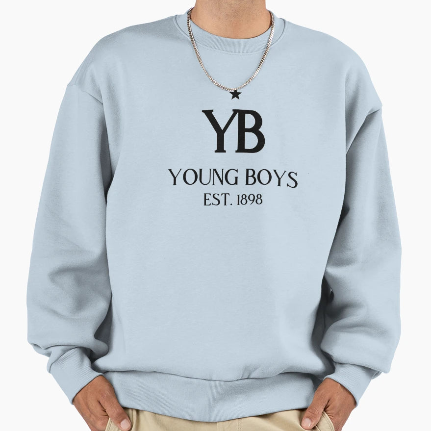 Young Black Sweatshirt - Casual Everyday Wear Men Women - T-Shirt, Sweatshirt, Hoodie