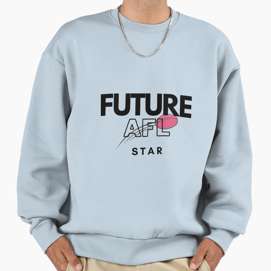 Future Afl Star Sweatshirt - Minimalist Print Men Women - T-Shirt, Sweatshirt, Hoodie