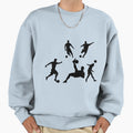 Football Silhouette Sweatshirt - Streetwear Style for Adults - T-Shirt, Sweatshirt, Hoodie