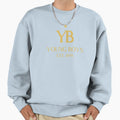 Young Gold Sweatshirt - Trendy Graphic for Adults - T-Shirt, Sweatshirt, Hoodie