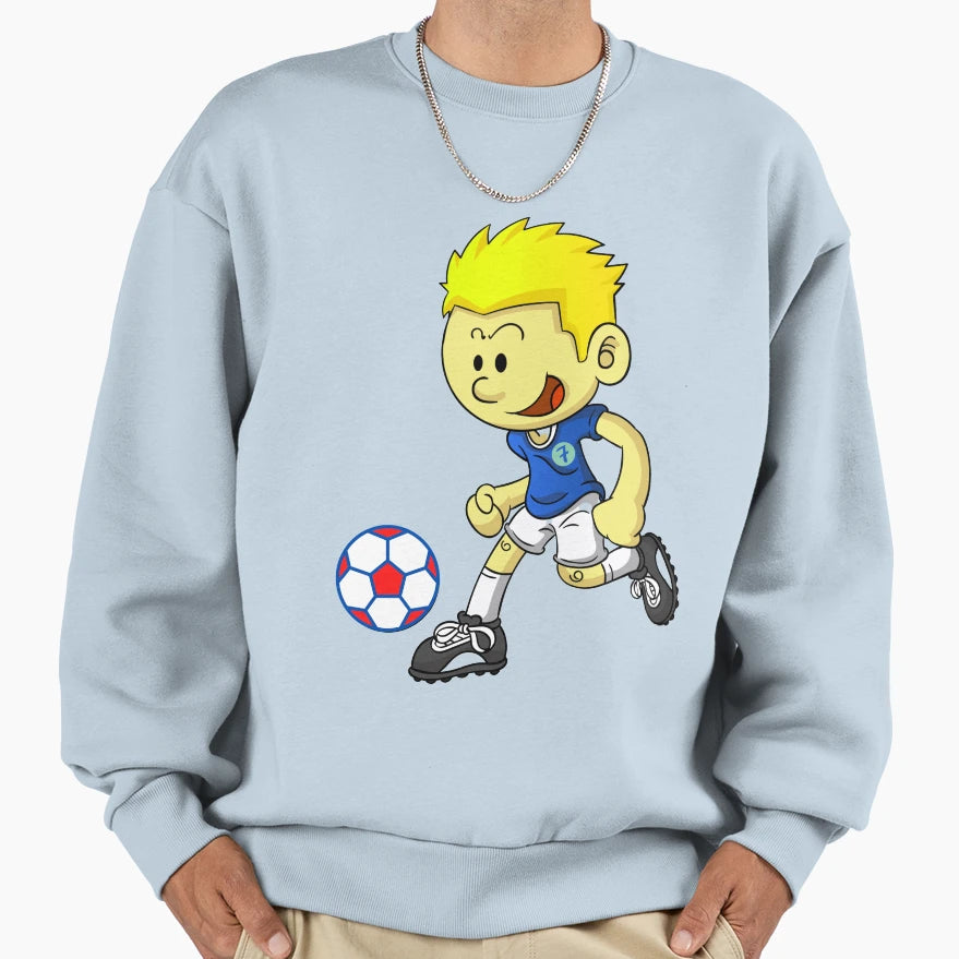 Football Is Matter Life And Death Im Sweatshirt - Trendy Graphic Men Women - T-Shirt, Sweatshirt, Hoodie
