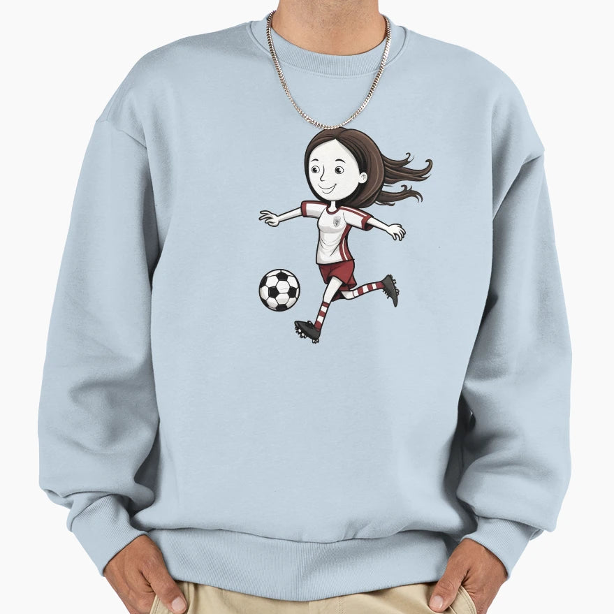 Lets All Play Football Sweatshirt - Custom Art Print for Adults - T-Shirt, Sweatshirt, Hoodie