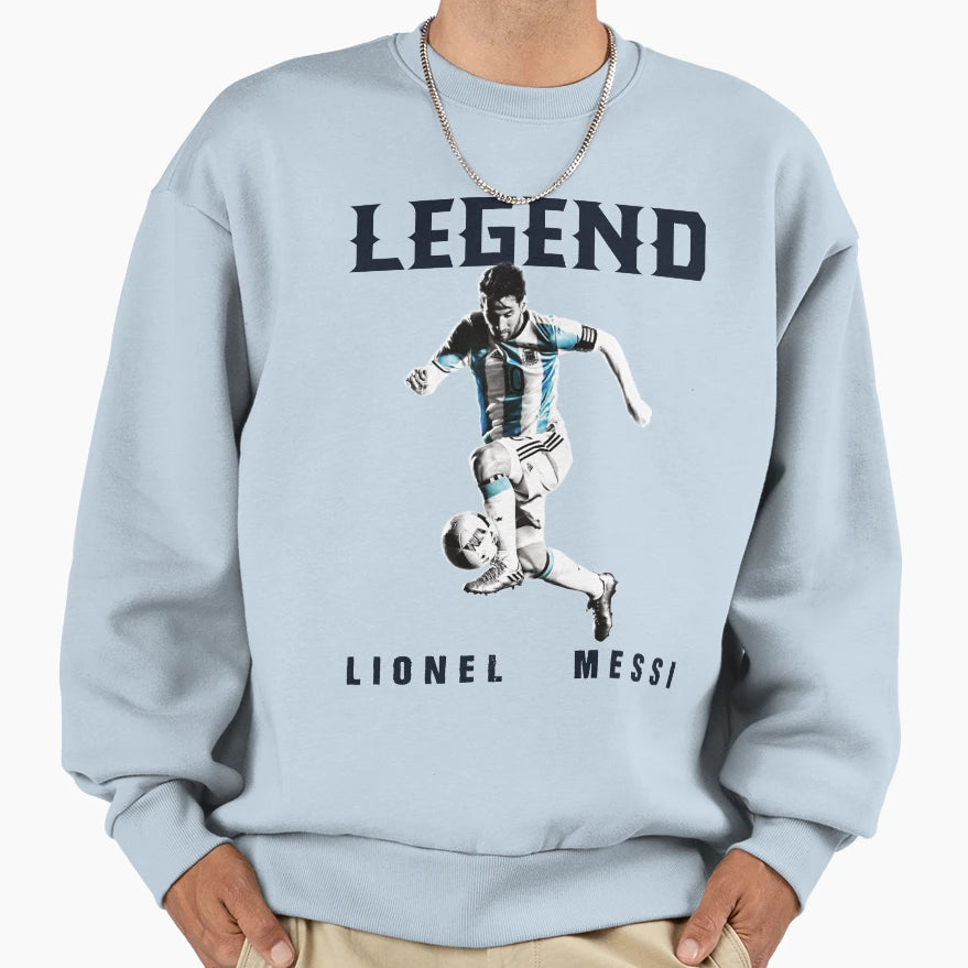 Soccer Legend Football Sweatshirt - Aesthetic Graphic Unisex - T-Shirt, Sweatshirt, Hoodie