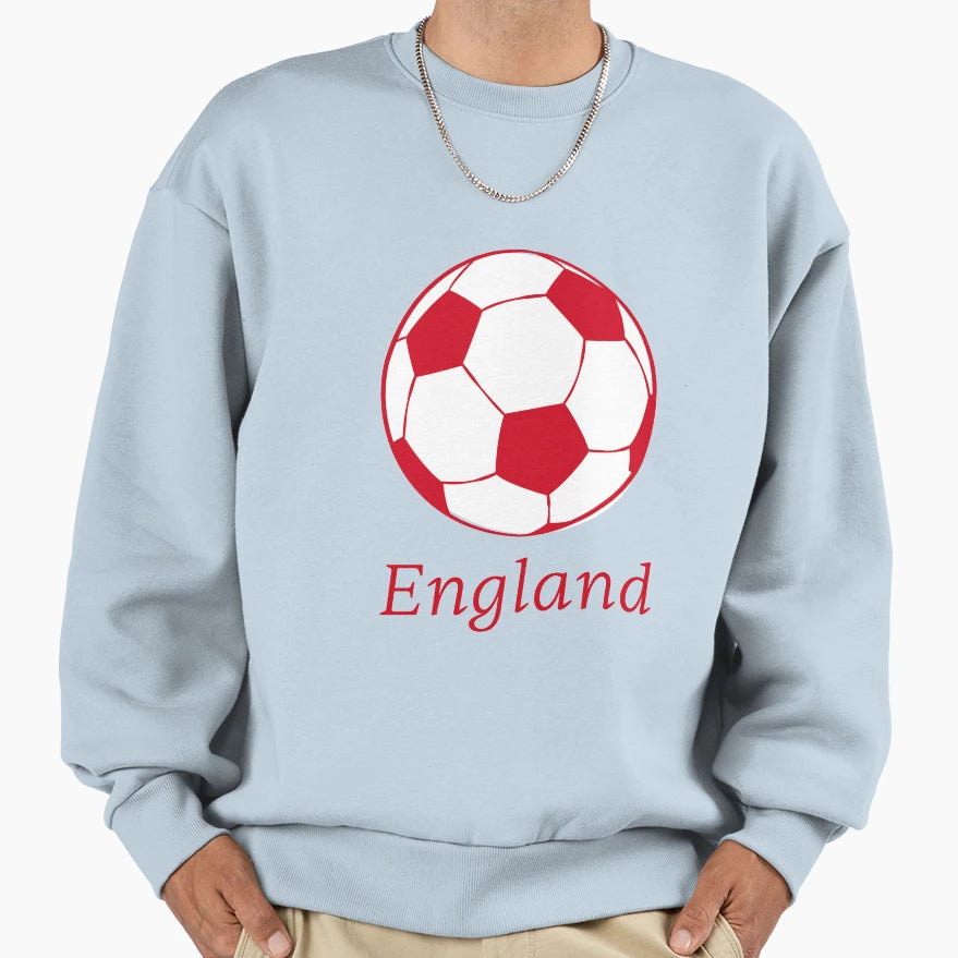 Football Fans England Sweatshirt - Streetwear Style Men Women - T-Shirt, Sweatshirt, Hoodie