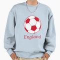 Football Fans England Sweatshirt - Streetwear Style Men Women - T-Shirt, Sweatshirt, Hoodie