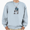 Cosmic Football Player Sweatshirt - Graphic Print Men Women - T-Shirt, Sweatshirt, Hoodie
