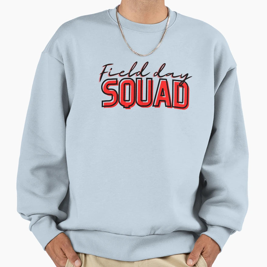 Field Day Squad 2022 Teacher Student Sweatshirt - Graphic Print for Adults - T-Shirt, Sweatshirt, Hoodie