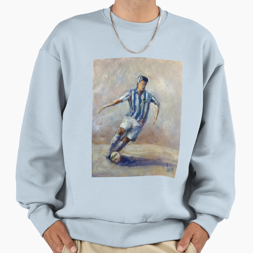 Football Player 2 Sweatshirt - Streetwear Style Men Women - T-Shirt, Sweatshirt, Hoodie