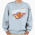 Kansas City Football Kc Football Sweatshirt - Graphic Print for Adults - T-Shirt, Sweatshirt, Hoodie