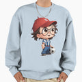 Adventure Begins Kick Sweatshirt - Minimalist Print Men Women - T-Shirt, Sweatshirt, Hoodie