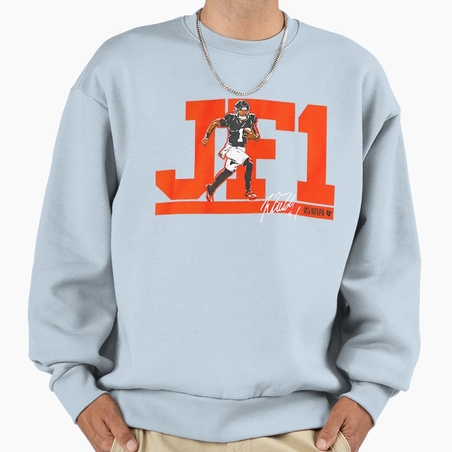 Justin Fields Jf1 Sweatshirt - Fun Novelty Design Unisex - T-Shirt, Sweatshirt, Hoodie