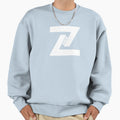 Abstract Generation Z White Sweatshirt - Aesthetic Graphic for Adults - T-Shirt, Sweatshirt, Hoodie