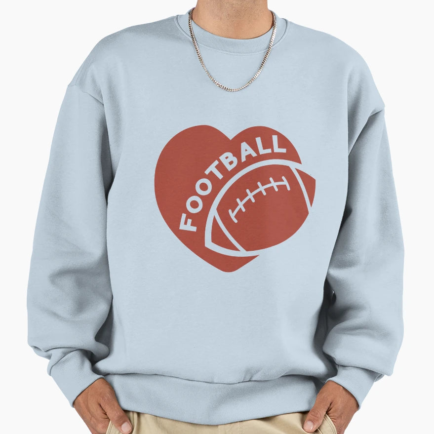 American Football Cartoon Sweatshirt - Unique Graphic Unisex - T-Shirt, Sweatshirt, Hoodie