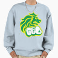 Green Lion Sweatshirt - Novelty Apparel Unisex - T-Shirt, Sweatshirt, Hoodie