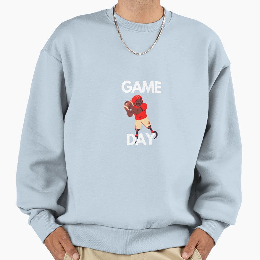 Game Day Sweatshirt - Minimalist Print Unisex - T-Shirt, Sweatshirt, Hoodie