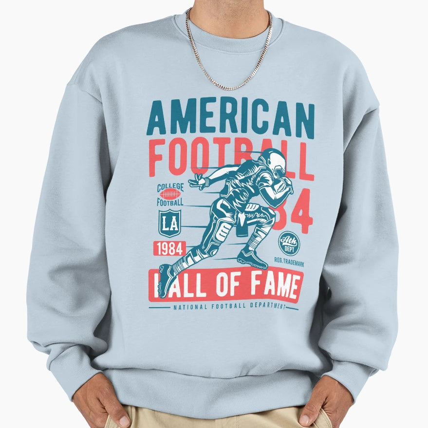 American Football Sweatshirt - Novelty Apparel for Adults - T-Shirt, Sweatshirt, Hoodie