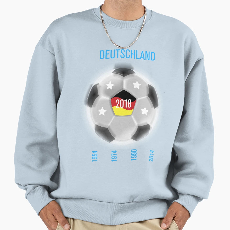 Germany World Cup Victories Sweatshirt - Fun Novelty Design Men Women - T-Shirt, Sweatshirt, Hoodie