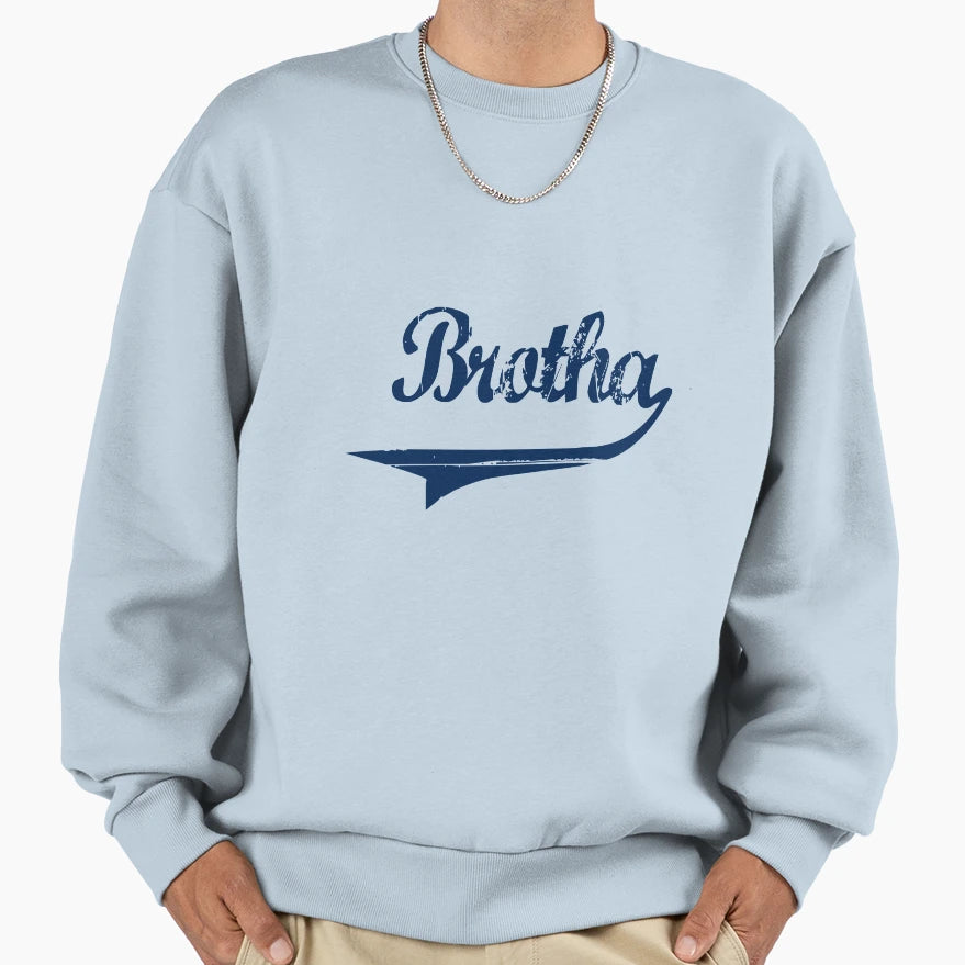 Brotha Blue 0 Sweatshirt - Unique Graphic for Adults - T-Shirt, Sweatshirt, Hoodie