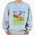 American Football Player Frontal Sweatshirt - Minimalist Print Men Women - T-Shirt, Sweatshirt, Hoodie