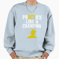 Baseball Catcher Practice Like Sweatshirt - Aesthetic Graphic Men Women - T-Shirt, Sweatshirt, Hoodie