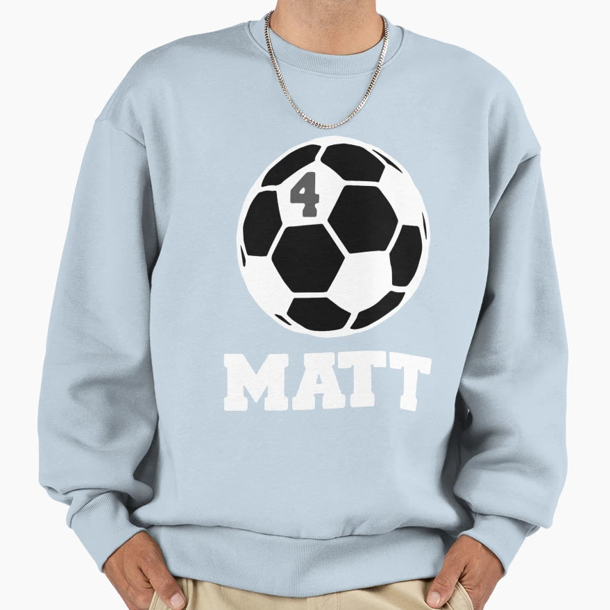 Soccer Matt Sweatshirt - Casual Everyday Wear for Adults - T-Shirt, Sweatshirt, Hoodie