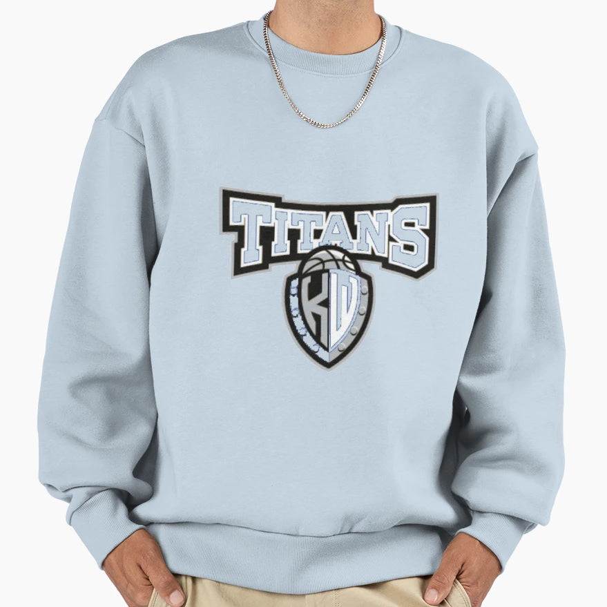 Kw Titans Basketball Sweatshirt - Graphic Print Men Women - T-Shirt, Sweatshirt, Hoodie