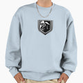 Football Fan Silver And Black Sweatshirt - Novelty Apparel Men Women - T-Shirt, Sweatshirt, Hoodie