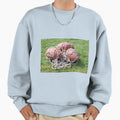 American Football Balls Net Field Sweatshirt - Aesthetic Graphic for Adults - T-Shirt, Sweatshirt, Hoodie
