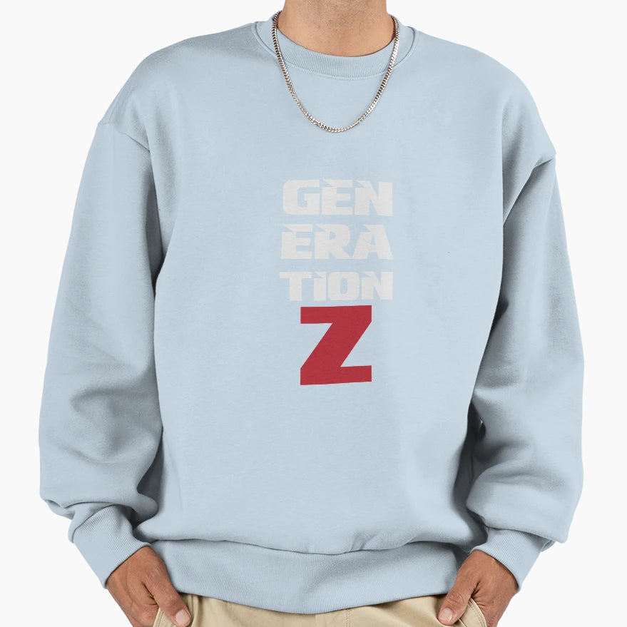 Generation Z Gen Z Sweatshirt - Graphic Print Men Women - T-Shirt, Sweatshirt, Hoodie