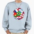 Soccer Ball Flags Osmi Finale Sweatshirt - Casual Everyday Wear for Adults - T-Shirt, Sweatshirt, Hoodie