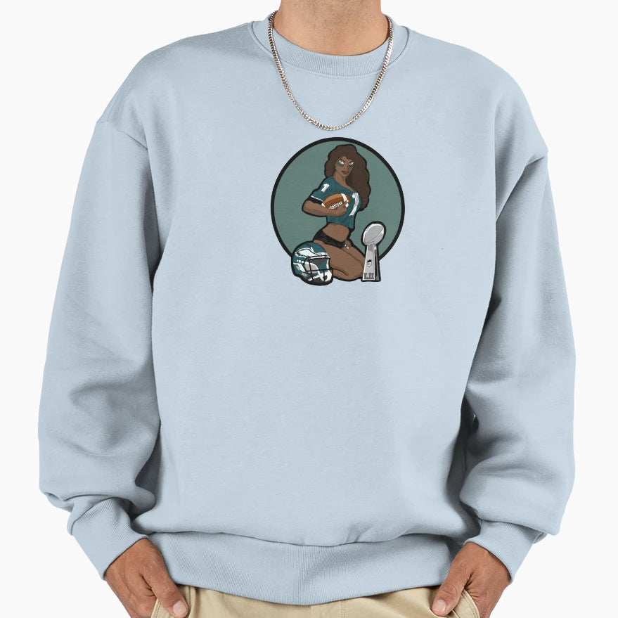 Philadelphia Pinup Sweatshirt - Unique Graphic Men Women - T-Shirt, Sweatshirt, Hoodie