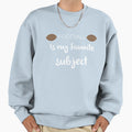 Football Is My Favorite Subject Sweatshirt - Minimalist Print for Adults - T-Shirt, Sweatshirt, Hoodie