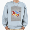 Football Player Intrepid Jump Sweatshirt - Minimalist Print Men Women - T-Shirt, Sweatshirt, Hoodie
