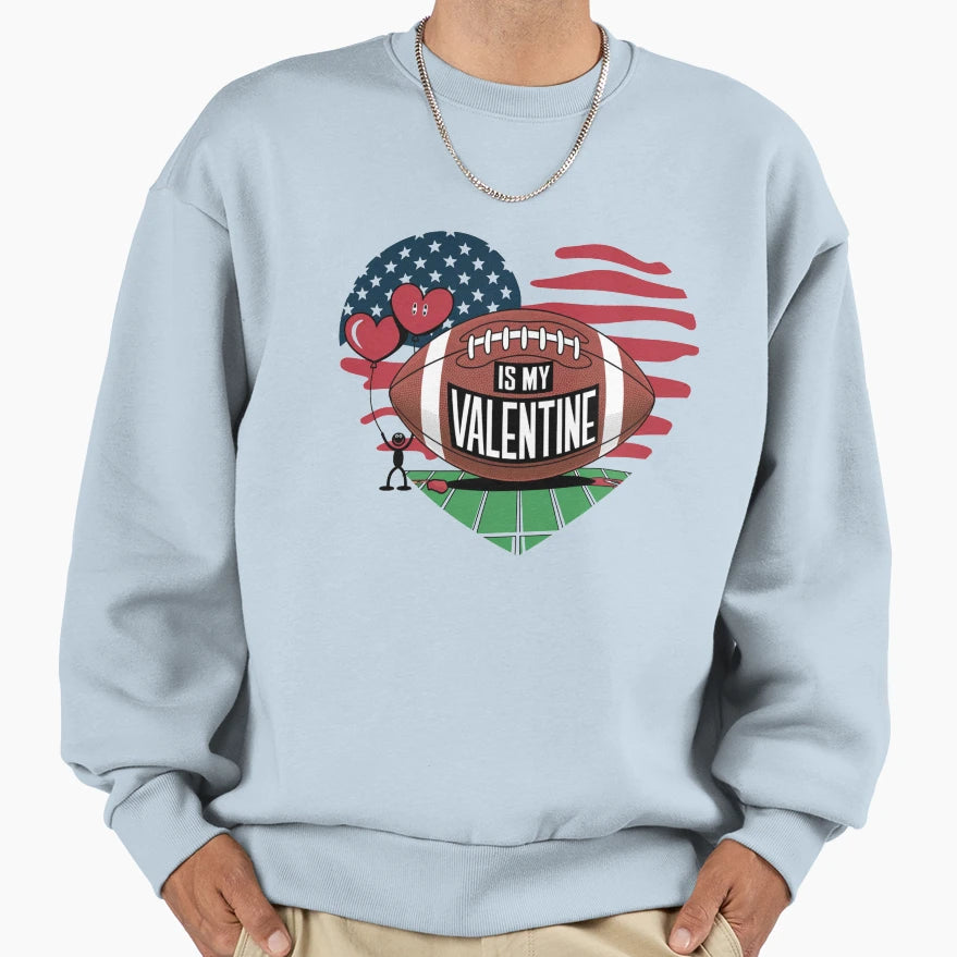 Valentine Stadium Sports Fans Sweatshirt - Custom Art Print Men Women - T-Shirt, Sweatshirt, Hoodie