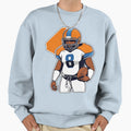 Gridiron Dreams Texas Pride 2D Sweatshirt - Aesthetic Graphic Men Women - T-Shirt, Sweatshirt, Hoodie