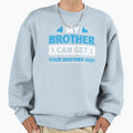 Baseball Brother Funny Gifts And Sweatshirt - Aesthetic Graphic for Adults - T-Shirt, Sweatshirt, Hoodie